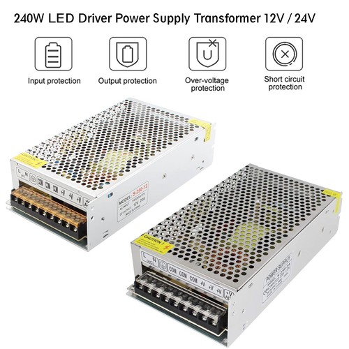 Ac100 240v dc12v - dc12v/24v, 240w