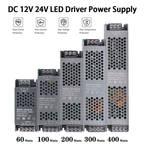 240v 12v 24v led - 240v, dc