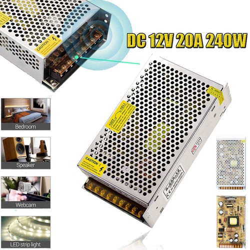 110 240v 12v 20a 240w - ac, dc